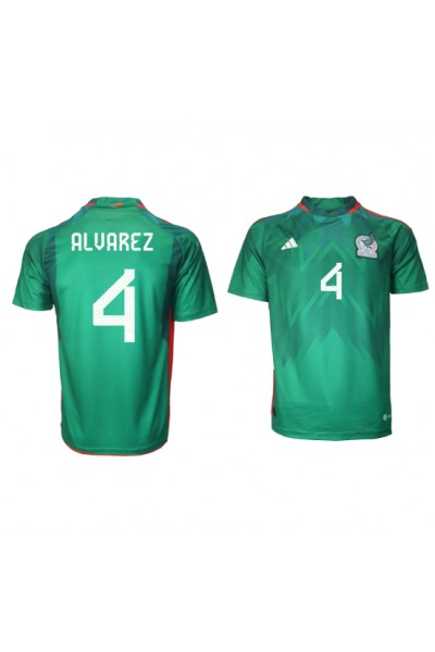 Meksiko Edson Alvarez #4 Jalkapallovaatteet Kotipaita MM-kisat 2022 Lyhythihainen
